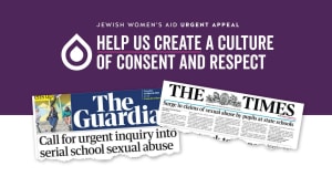 Jewish Women’s Aid launches consent education fundraiser